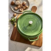 Cast Iron, 5.5 qt, Round, Cocotte, Pistachio, small 7