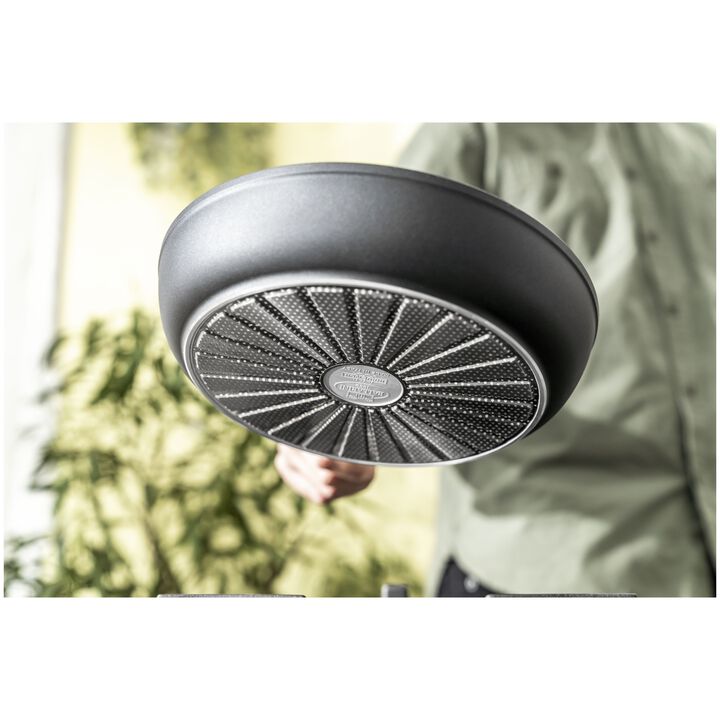 Alba, Sartén 20 cm, Aluminio, Negro, large 4