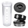 Enfinigy, Personal Blender Jar With Drinking Lid And Vacuum Lid - Black, small 1