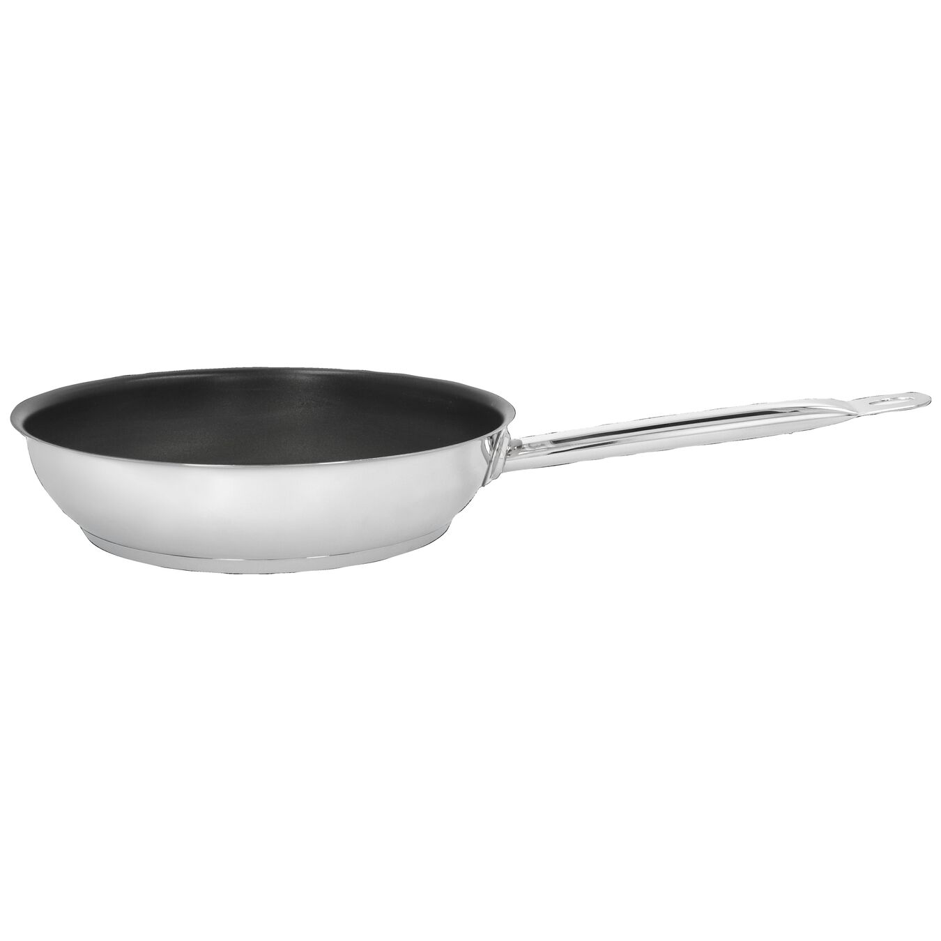 28 cm 18/10 Stainless Steel Frying pan silver-black,,large 1