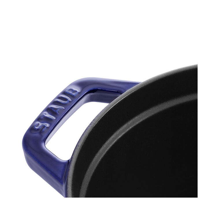 La Cocotte, Cocotte 33 cm, Ovale, Bleu intense, Fonte, large 4