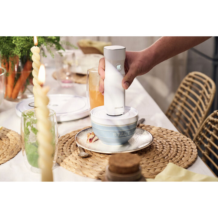 Fresh & Save BOWLS, 真空保存ボウル,セラミックボウル マカロンブルー セット, large 2