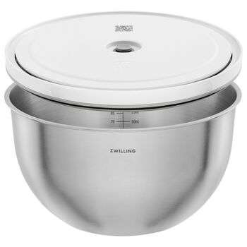 Vacuum bowl set S/M/L / 6-par&ccedil;a, paslanmaz &ccedil;elik, G&uuml;m&uuml;ş Beyazı,,large 5
