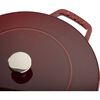 Cast Iron, 3.75 qt, French Oven, Grenadine - Visual Imperfections, small 5