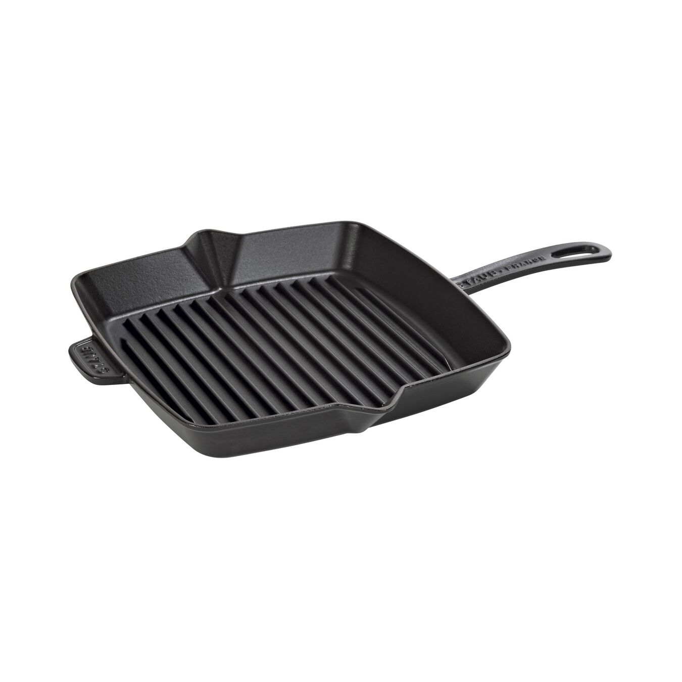 30 cm cast iron square American grill, black,,large 2