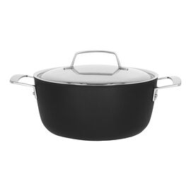 Demeyere Alu Pro 5, 24 cm Aluminium Stew pot with lid black