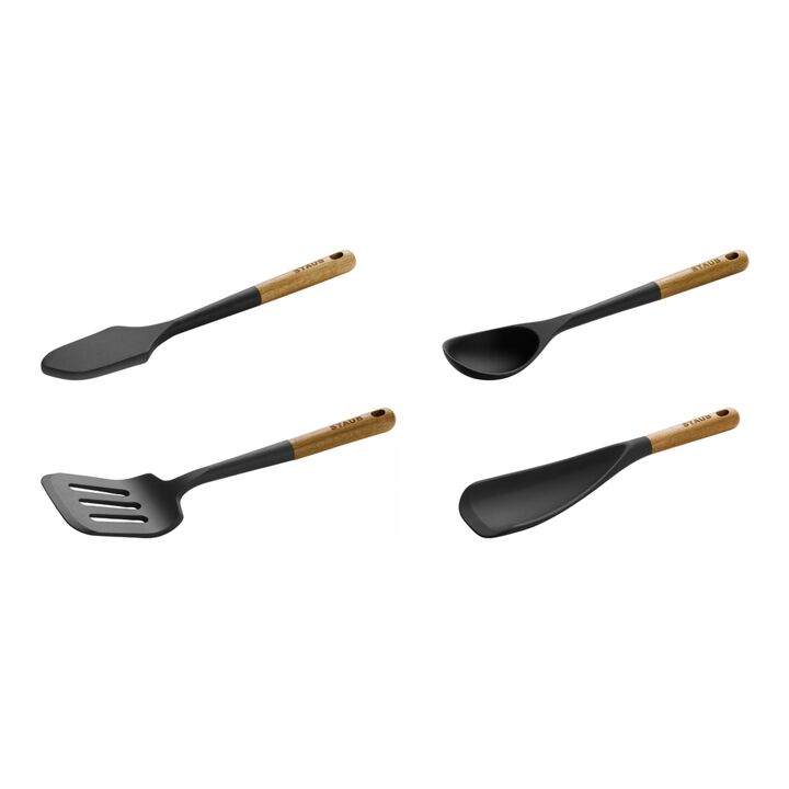 4 PIECE SILICONE KITCHEN GADGET SETS, large 1