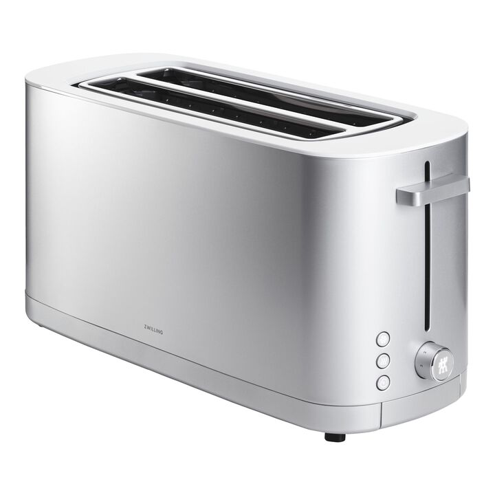 Enfinigy, 2 Long Slots Toaster, Silver, large 1
