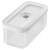 Fresh & Save, CUBE-set, M / 5-delig, transparant-wit, small 4