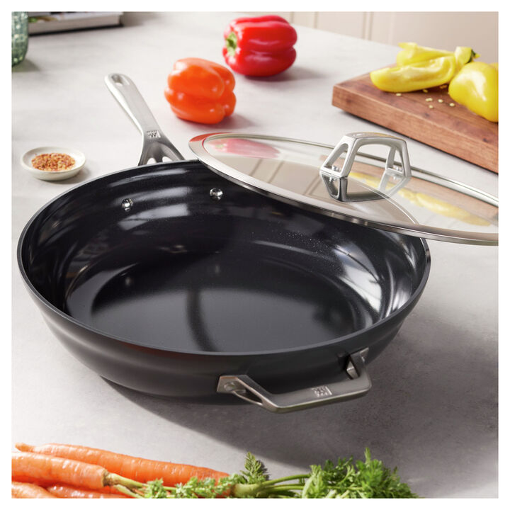 Motion Ceramic, 5 qt Hard Anodized Ceramic Nonstick Deep Fryer, Aluminum , large 4