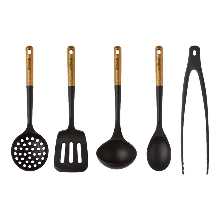 5 Piece silicone Kitchen gadgets sets, large 1