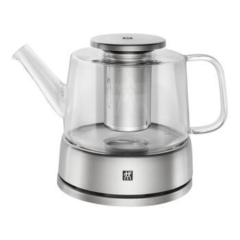 27-oz, Teapot with stainless steel stand,,large 1
