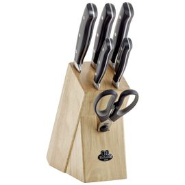 BALLARINI Brenta, 7-pcs natural rubberwood Knife block set