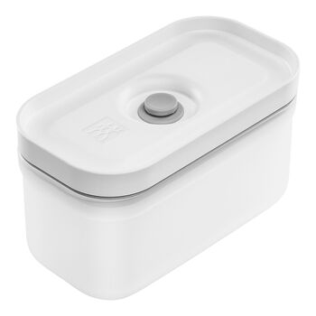 Vakumlu Yemek Taşıma Kabı, S, Plastik, yarı şeffaf-Gri,,large 1