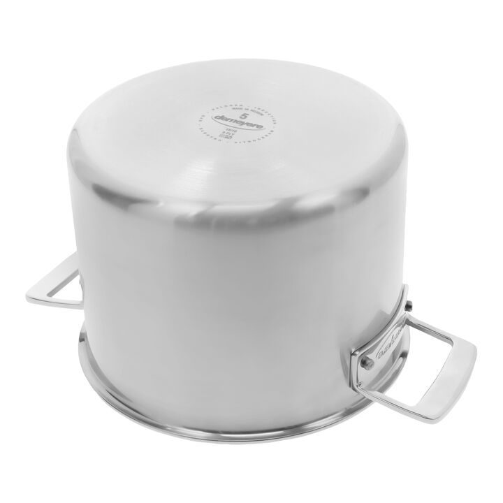 Essential 5, 8 qt Stock Pot, 18/10 Stainless Steel , large 3