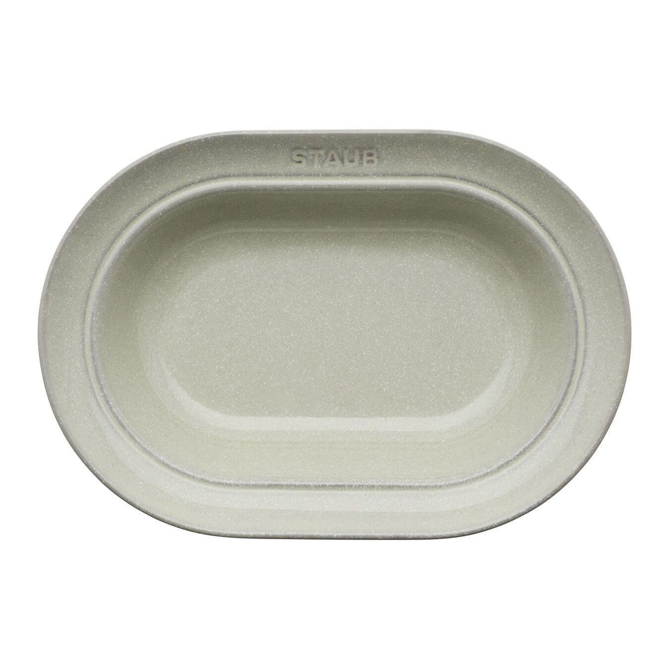 25 cm ceramic oval Serving Dish, white truffle,,large 2