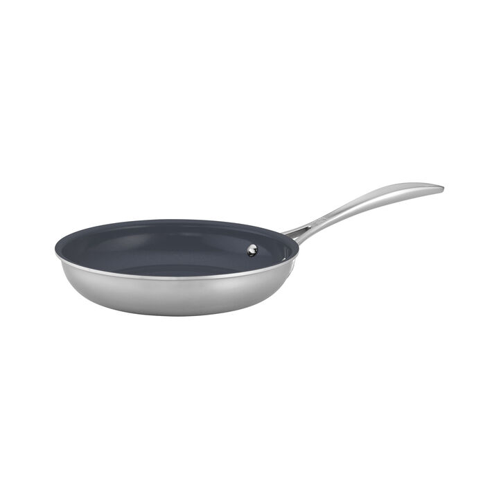 Clad CFX, 8-inch, Stainless Steel, Ceramic Coating, Non-stick, Fry Pan , large 1