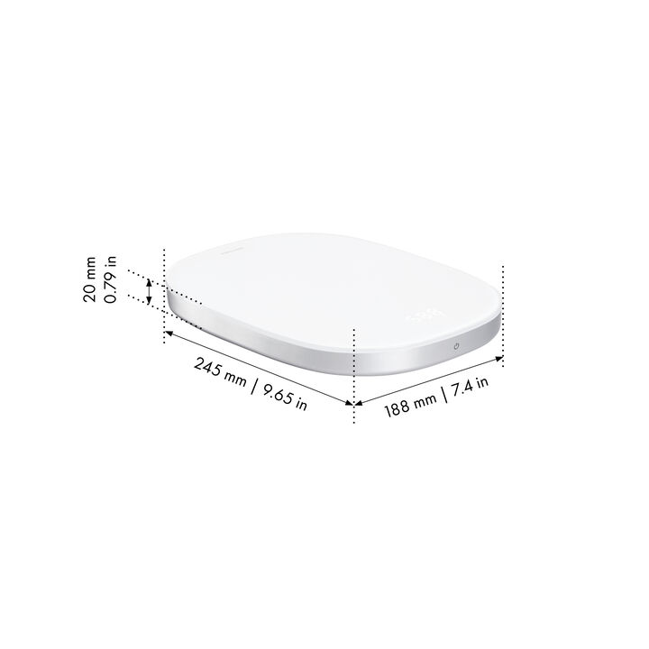 Enfinigy, Digital Kitchen Scale - Silver, large 4