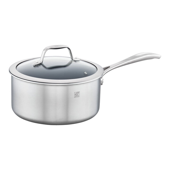 Spirit Ceramic Nonstick, Sauce pan, 3 qt, 18/10 Stainless Steel, Ceramic coating, large 2