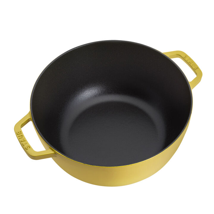 Cast Iron, 5.25 qt, Essential French Oven, citron, large 4