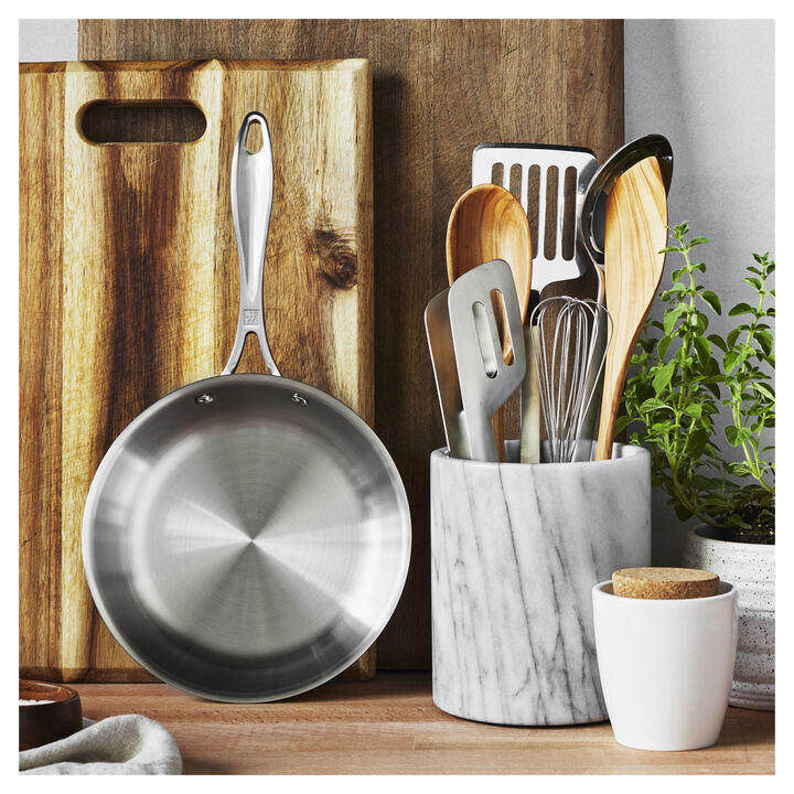 Spirit 3-Ply, 3 Ply, 8-inch, 18/10 Stainless Steel, Fry Pan, large 3