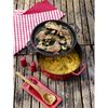 Braisers, 6.75 l cast iron round Braise + grill deep, cherry - Visual Imperfections, small 5