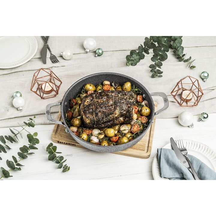 Salina, Cazo para salsas con tapa 28 cm, Aluminio, large 2