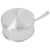 Atlantis 7, 2.2 l 18/10 Stainless Steel round Sauce pan with lid, silver, small 2