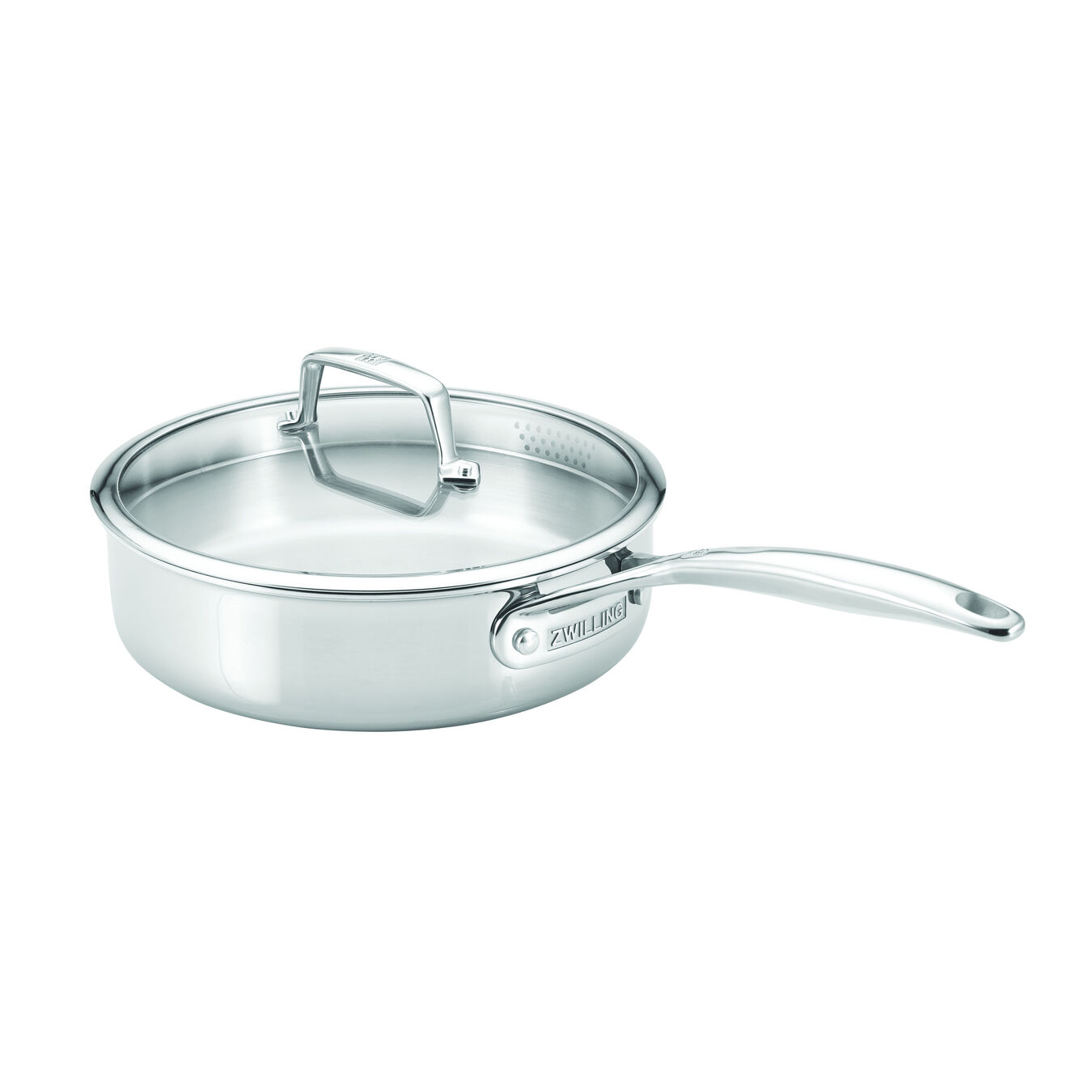 24 cm 18/10 Stainless Steel Saute pan,,large 1