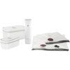 Fresh & Save, Kit de d&eacute;marrage sous vide, Plastique / S/M, 7-pcs, Blanc, small 1