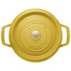 鋳物ホーロー鍋, ピコ・ココット 22 cm, ラウンド, シトロン, 鋳鉄, small 2