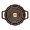 La Cocotte, Mini Cocotte 10 cm, Rond(e), Chocolat, Fonte, small 4