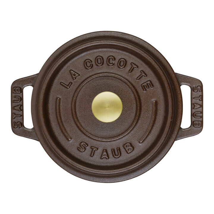 La Cocotte, Mini cocotte rotonda - 10 cm, cioccolato, large 4