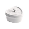 Ceramic, 3-pc, Mini Heart Dutch Oven Set, mixed colors, small 4