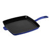 12-inch, Frying pan, dark blue,,large