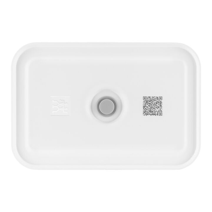 Fresh & Save, Lunch box L, Plastique, semi transparent-Gris, large 2