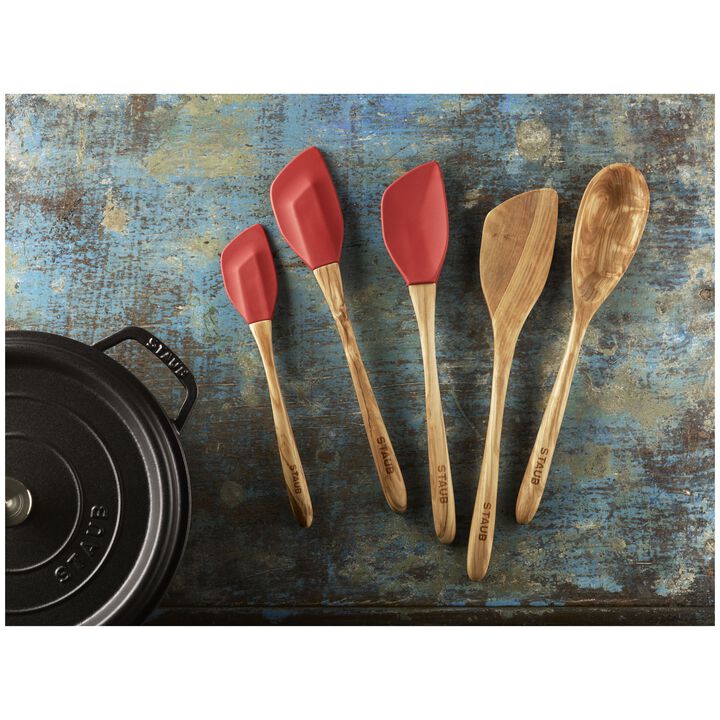 Palette/spatula Grenadin-Röd, Silikon, large 3