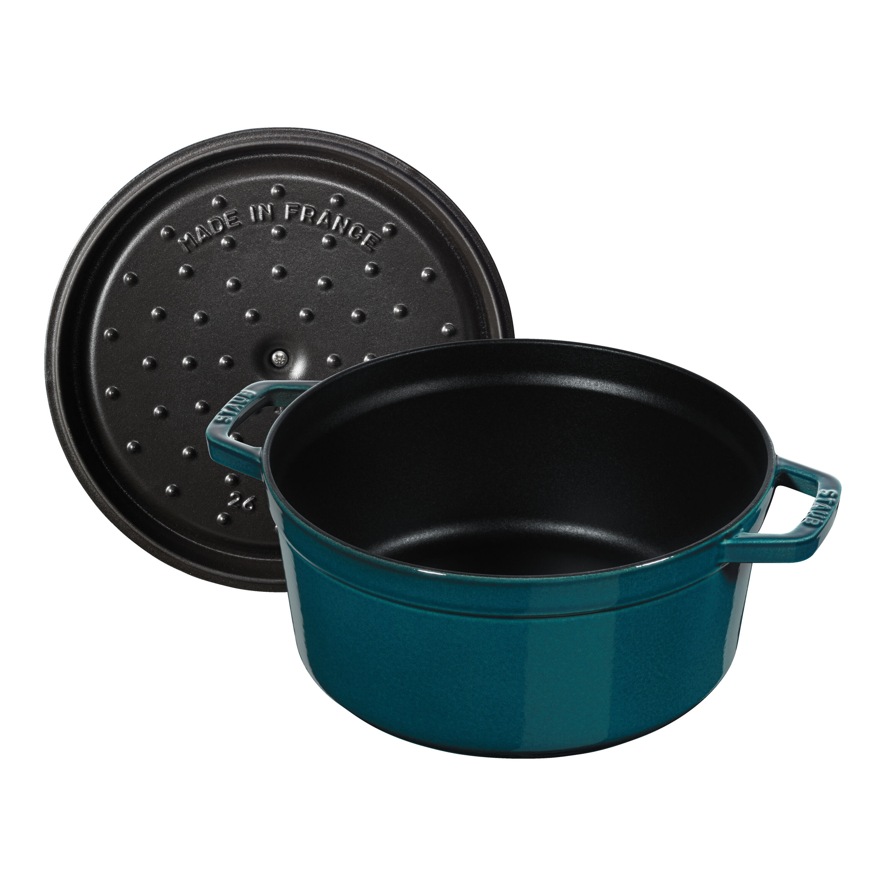 Staub La Cocotte Cocotte 28 cm / 6,75 l, Rond, La-mer - La Cocotte - Staub