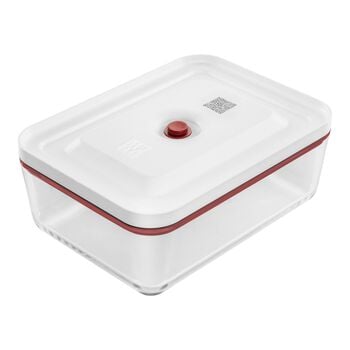 Boîte pour frigo, Verre, Rouge,,large 1