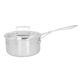 Demeyere Industry 5, 2.2 l 18/10 Stainless Steel round Sauce pan with lid, silver