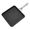 Motion, 28 cm / 11 inch aluminum square Grill pan, black, small 3
