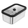 Vakuumbox M, Edelstahl, Silber,,large