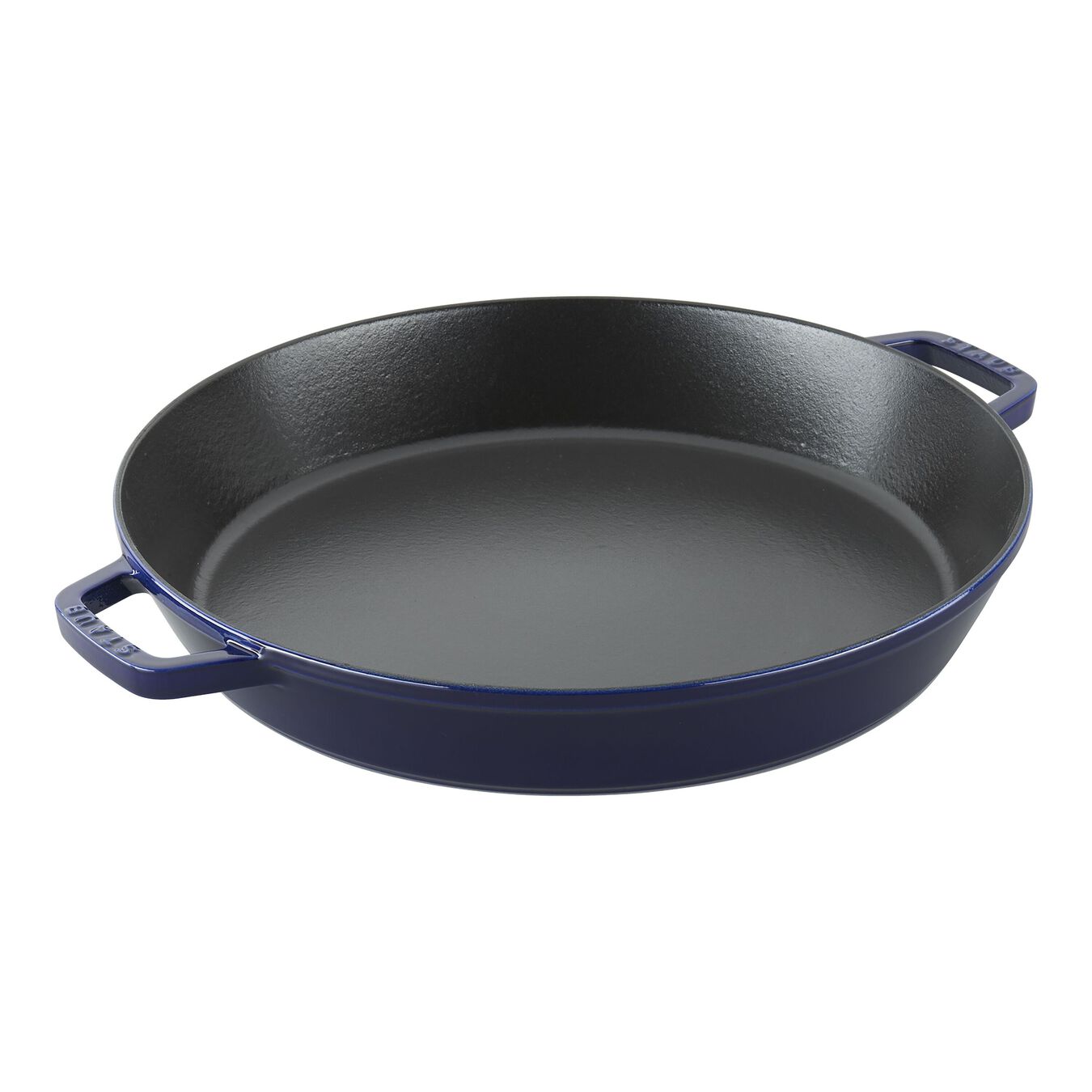 Staub Cast Iron 15.75 inch, Paella pan, dark blue Official ZWILLING Shop
