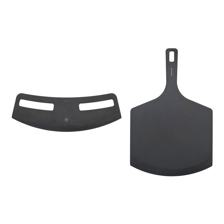 BBQ+, 2-pc Pizza Peel And Cutter Set, Fiber Wood , large 1