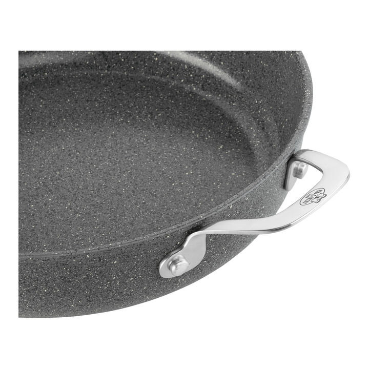 Salina, Tegame con coperchio, 28 cm, alluminio, Rivestimento antiaderente con base dura al Titanio senza Pfas, large 2