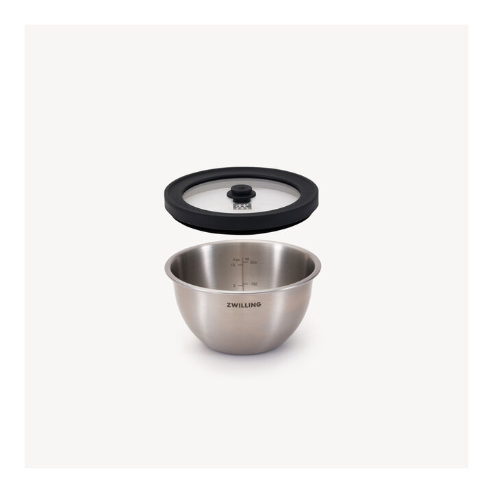 Fresh & Save STAINLESS, Vacuum bowl set, S/M/L / 6 Piece | stainless steel, large 4