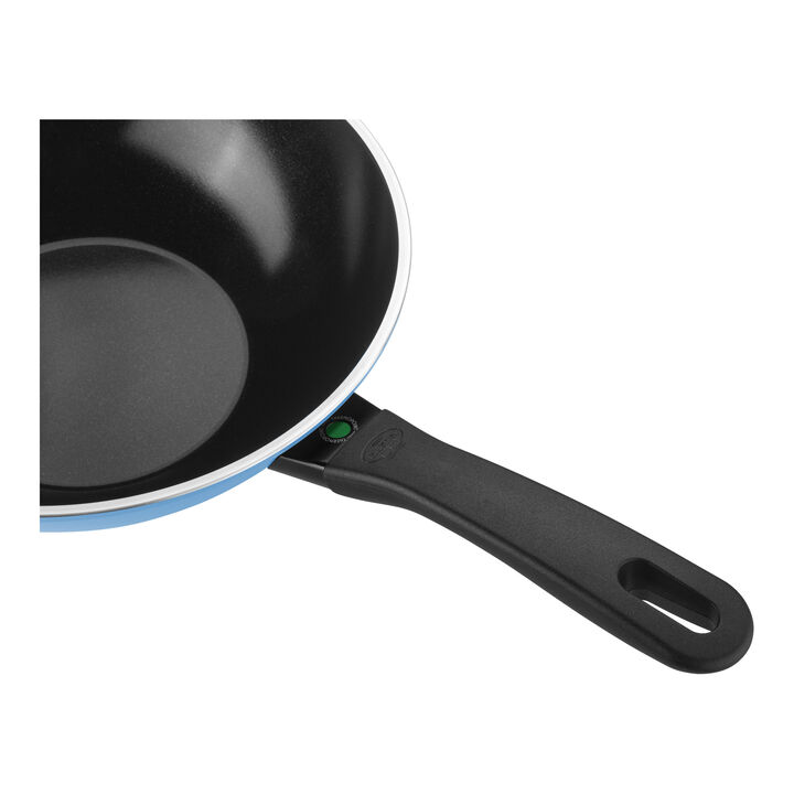 Caprera, Wok, 28 cm, alluminio, Rivestimento in ceramica, large 3