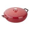 12-inch, Saute pan, cherry - Visual Imperfections,,large