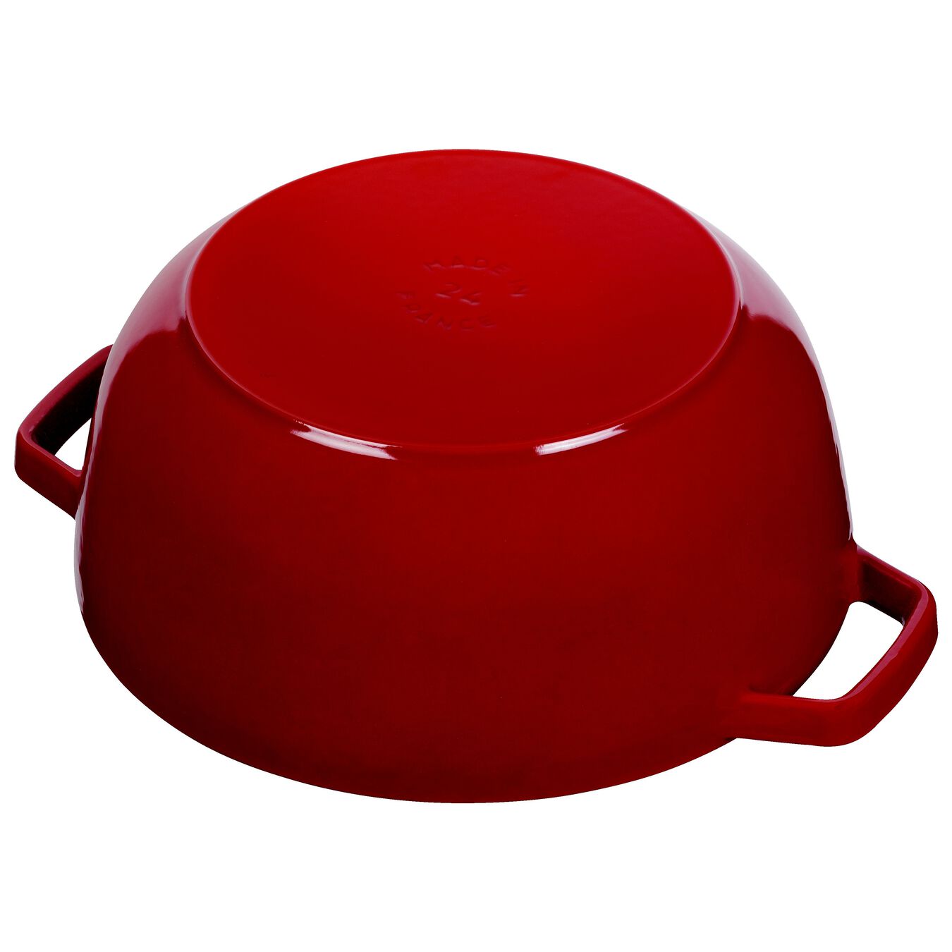 3.6 l cast iron round Winter Essential French Oven, cherry - Visual Imperfections,,large 2