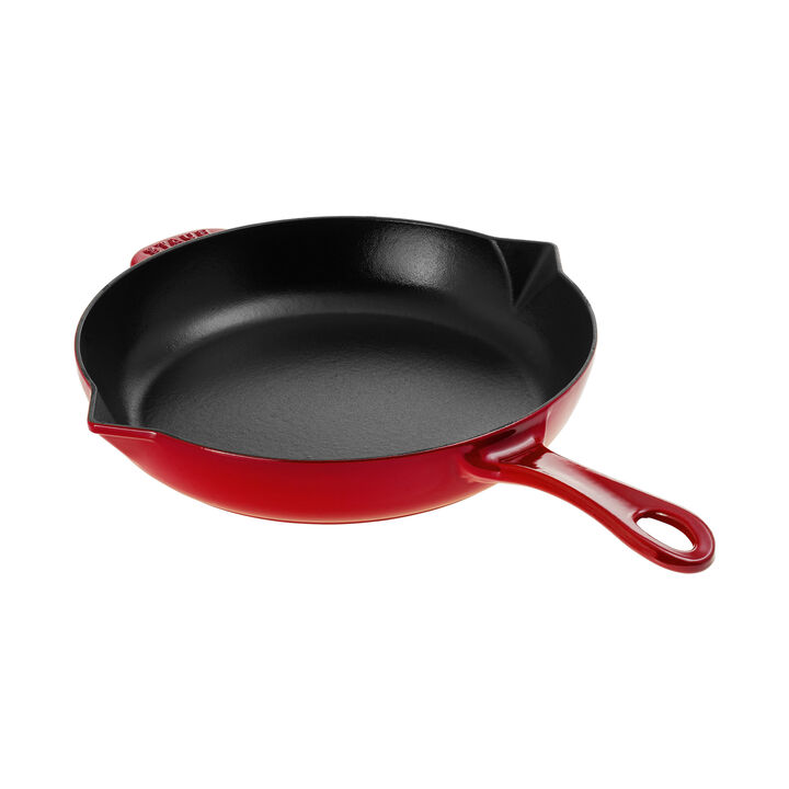 Cast Iron, 10-inch, Fry Pan, Cherry, large 3